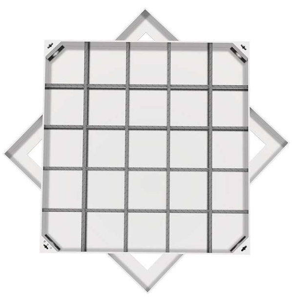 香洲不锈钢方井展示